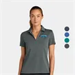 Nike Dri-FIT Women's Heather Polo w/ Screen Print 4.4 oz.