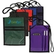 Multi-Pocket Neck Wallet/Badge Holder
