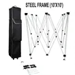 Pop Up Canopy Steel Frame (10' X 10')