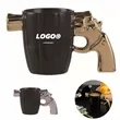 3D Revolver Handle Ceramic Mug Unique Coffee Cup