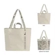 14 Oz. Recycled Mono-Strap Canvas Tote Bag