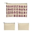 Recycled Canvas Zippered Pouch