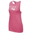 ST Women's Tri-Blend Wicking Tank - 1 DTF (Front Chest)