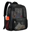 Heavy Duty Semi-Transparent Mesh Backpack