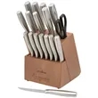 Prime Chef™ Stainless Steel 18 Piece Block Set