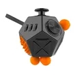 12-Side Fidget Toys Cube Relieves Stress with Strap