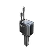 4 in 1 Fast Charging 69W Retractable Car Charger