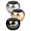 Metal Ball Bluetooth Stereo Speaker with Subwoofer