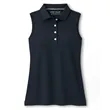 Peter Millar Women's Band Sport Mesh Sleeveless Button Polo