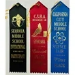 2" x 8" Custom Award Ribbon with String & Card