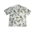 Hawaiian Tropical Cotton Camp Shirt w/ Coconut Buttons