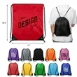 Drawstring Polyester Backpack Bag