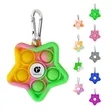 Silicone Star shaped Fidget Spinner Toys