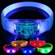 In Stock LED Flashing Glow Bracelet for Events Parties