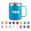 12Oz Stainless Coffee Tumbler Mug With Leakproof Lid