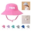 Kids Wide Brim Bucket Sun Hat