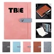 Hardcover Notebook With Pen Loop And Pockets