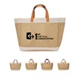 Custom Large Fashion Jute Tote Bag