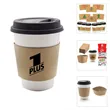 Full Color Customized Paper Coffee Cup Sleeves