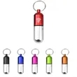 Aluminium Alloy Pill Container With Keyring