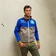 Build Your Own Fleece & Satin Hybrid Track Jacket