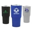 17 oz Soft Touch Rubberized Stainless Steel Travel Mugs