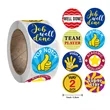Best Seller-Cute Reward Motivational Stickers (500 per Roll)