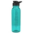 The Boss - 24 Oz. Embossed Tritan Bottle with Drink-Thru Lid