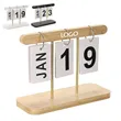 Wooden Flip Calendar