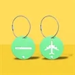 Aircraft Aluminum Alloy Luggage Tags