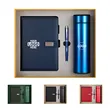 3 in 1 Executive Gift Set Notebook, Pen, Insulated Thermos