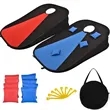 Portable Cornhole Set with 8 Bags & Case