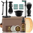 LoveryMEN Ultimate Beard Shaving Kit - 17pc Men's Grooming G
