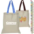 Cotton Canvas Tote Bag 6 oz. w/ 20" Handles