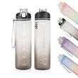 32oz Motivational Water Bottle with Time Marker