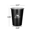 12 oz Stainless Steel Outdoor Cup