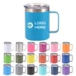 12 Oz Insulated Stainless Steel Travel Coffee Mug