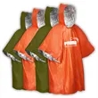 Emergency Survival Thermal Poncho with Waterproof Windproof