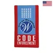 Woven Patch up to 7 Sq In w/ Iron-on Adhesive