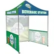 6.5' Square Tent With One SS Wall and Two SIngle Sided Half