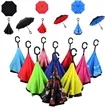 Reverse Closing Inverted Umbrella With C- Holder