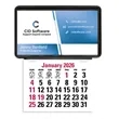 Press-N-Stick Business Card Holder (No Imprint) With Cale...