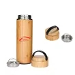 Stainless Steel Bamboo Insulated Thermos Mug Water Bottles