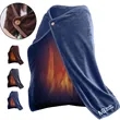 Electric Heated Wearable Blanket Wrap Shawl