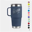 20 Oz YETI® Stainless Steel Insulated Travel Mug W/ Handle