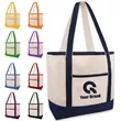 Foldable Portable Heavy Cotton Canvas Tote Bag In Stock
