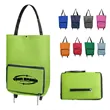 Portable Foldable Oxford Cloth Shopping Bag with Wheels