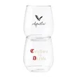 14oz. Stemless Plastic Wine Glass