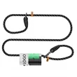 LED Anti-Pull Leash w/Reflective & Waste Bag Dispenser
