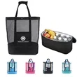 50 MOQ Oversize Tote Mesh Cooler Beach Bag
